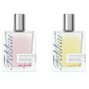 Angle View: Fekkai Hair Fragrance Mist Duo for Shine and Frizz Control, Rose Fraiche and Citron Et Menthe, 1.7 oz each