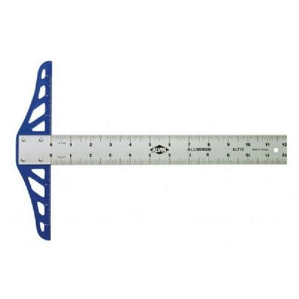 Alvin 12" Aluminum Graduated T-Square - Walmart.com ...