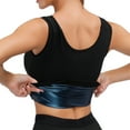 thumbnail image 2 of Shapewear Women Men Sauna Sweat Vest Polymer Waist Trainer Weight Loss Tummy Slimming Workout Body Shaper Corset Fitness, 2 of 6