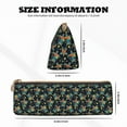 thumbnail image 4 of Naloa Colorful Turtles Print Leather Pencil Case - Portable Big Capacity Pencil Pouch Organizer Bag Stationery Bag for Work & Office Pencil Pen Case, 4 of 5