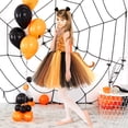 thumbnail image 5 of Fesfesfes Baby Clothes Toddler Kids Halloween Girls Fashion Cute Cosplay Party Clothing Princess Dress Headband Tail Set, 5 of 9