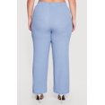 thumbnail image 4 of Women's Plus Size Textured Knit Wide Leg Pants, 4 of 4