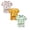 6pcs Baby Boys Summer Outfits-Khaki+Yellow+Light Green, variant on Gerichy Toddler Boys' Shorts Set 6 Piece Short Sleeve T-Shirt and Sweat Shorts Summer Outfit for Boy 12 18 24 Months 2T 3T 4T