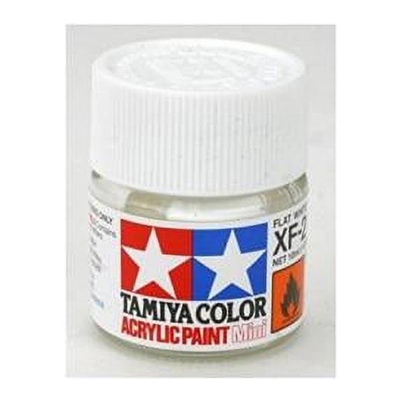 Tamiya 81702 Mini Acrylic XF-2 Flat White/10ml