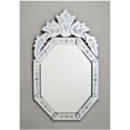 thumbnail image 1 of 20X32 Octogonale Traditionnelle Coupe Verre et Gravé Miroir, 1 of 1