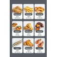 thumbnail image 4 of 15L visible air fryer household fully automatic multifunctional stainless steel intelligent air fryer 1400W high-power fast oven kitchen assistant, 4 of 4