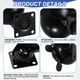 thumbnail image 3 of Ruedas de bola Uxcell, ruedas de muebles giratorias con freno/Placa superior giratoria/Montaje de tornillo/destornillador de 1.5 pulgadas negro, 3 of 7