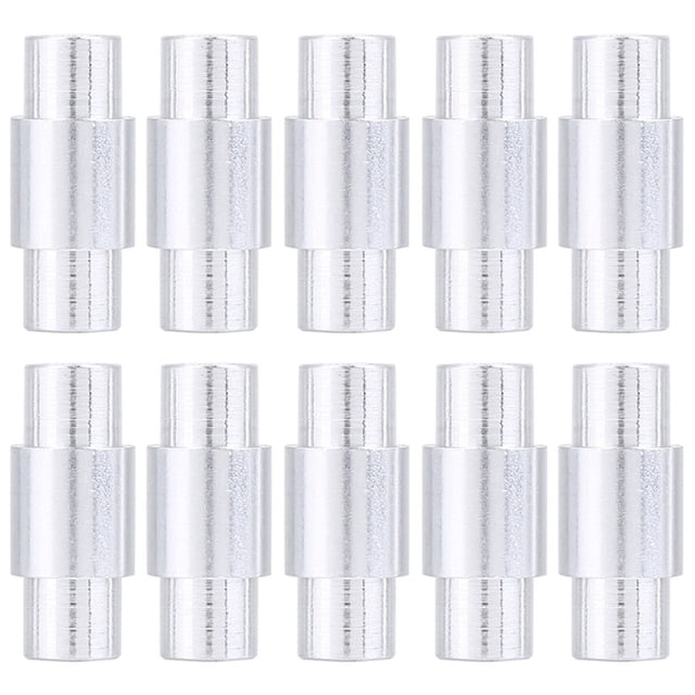 10 Pcs Espaceurs de Roulements de Patins en Alliage d'Aluminium, Espaceurs de Roues à Mouvement Lisse avec Dissipation de Chaleur pour Chaussures de Patinage en Ligne, Planches à Roulettes, Longboards, Remplacement