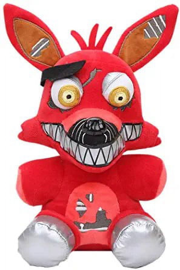 Set 3 Foxy Plushies - 7 Phantom Foxy, Foxy the Pirate, Funtime Foxy Five  Nights at Freddy's FNAF Plush Toy Stuffed Dolls 