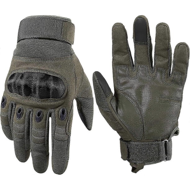 Touch Screen Motorcycle Full Finger Gloves for Cycling Motorbike ATV Hunting Hiking Riding Climbing Operating Work Sports Gloves
