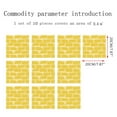 thumbnail image 6 of 10-Sheet Peel and Stick Backsplash Tile Sticker for Kitchen Bathroom,7.87"x7.87" Self Adhesive Subway Wall Tiles Stick on Back Splashes for Bathroom White Marble Design, 6 of 11