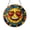 Acrylic 3.5 Inch, variant on Smiling Face Icon Glass Style Suncatcher – Mosaic Window Decor