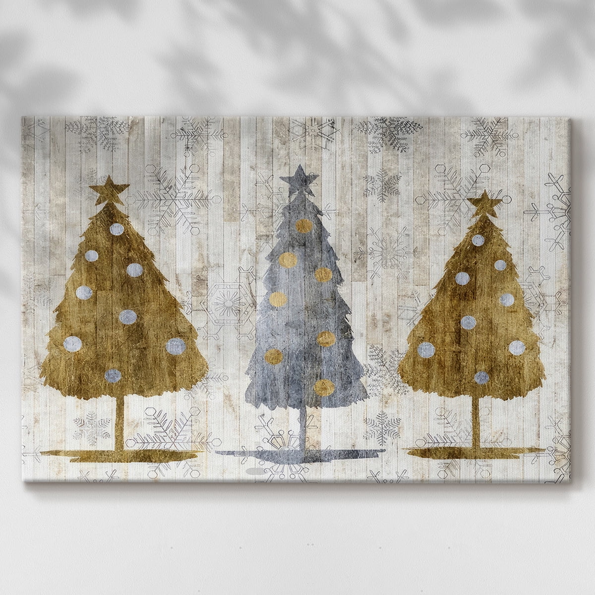 Sophisticated Christmas Collection A- Gallery Wrapped Canvas