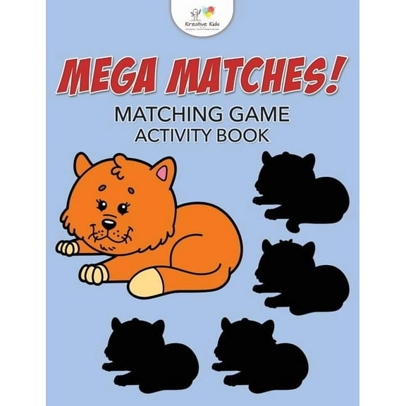 Mega Matches! Matching Game Activity Book, (Paperback)