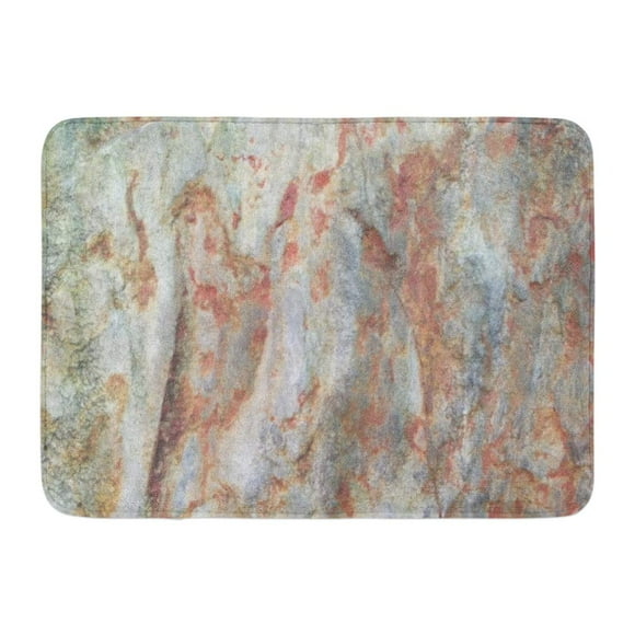 YUSDECOR Marble Stone Pattern is Metamorphic Rock That Forms When Limestone Subjected to The Heat and Pressure Rug Doormat Bath Mat 23.6x15.7 inch