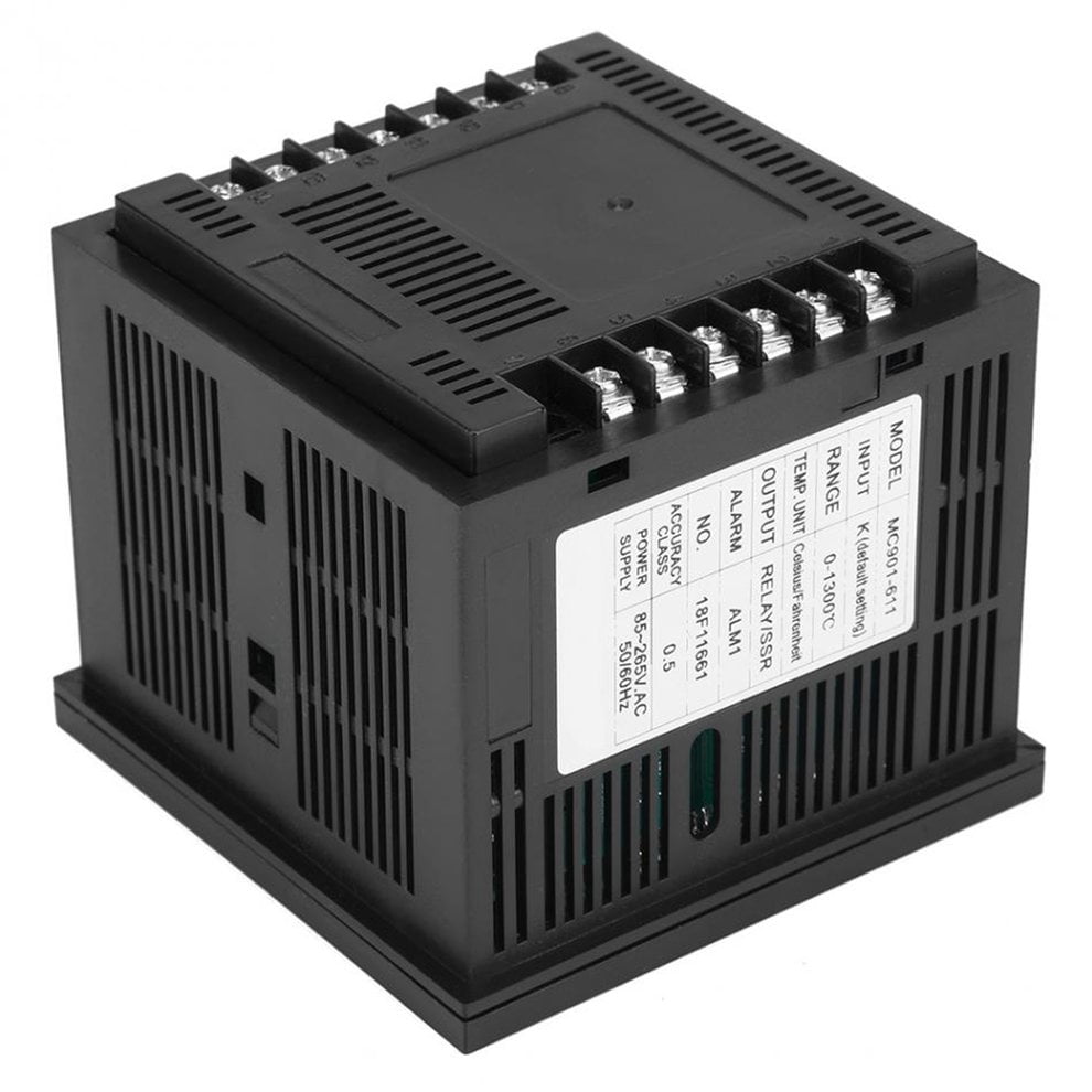Digital PID Temperature Controller K Type PT100 Sensor Input Relay SSR Output 