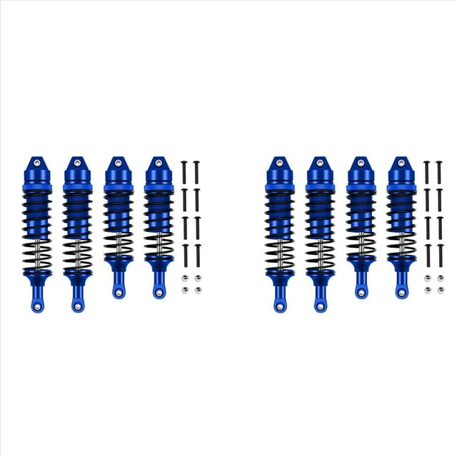 4x Amortiguador Delantero Y Trasero de Metal para Slash VXL 2WD Stampede Hoss 1/10 RC Car Upgrades Parts,2
