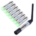thumbnail image 1 of Transmisor inalámbrico DMX 512 y 7 receptores CHINLY 2.4G, 1 of 6