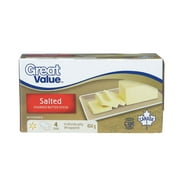 Bâtonnets de beurre baratté salé Great Value