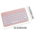 thumbnail image 3 of Staron under $5! Portable Bluetooth Keyboard, Wireless Mini Compact Retro Typewriter Style, Flexible Keyboard for Mobile Devices Travel, 3 of 4