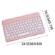 thumbnail image 3 of Teclado de Máquina de Escribir Teclado de Computadora de Color Bluetooth Portátil Inalámbrico, Teclado de Diseño Flexible de Máquina de Escribir Retro Compacta Inalámbrica, Diseño Compacto Ultra Delga, 3 of 4