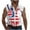 Multicolor#19, variant on VBTAPA Casual Button Down Collared Tops Mens Tank Top Sleeveless Independence Day Shirts 4th of July USA Flag Graphic Tees Lightning Sales Multicolor M