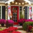 thumbnail image 3 of 4 piezas Tie Dye Windsocks Rainbow Windsock Banderas Decoraciones colgantes al aire libre Home Yard Garden Ormromra CPB-US-DYP93-9, 3 of 5