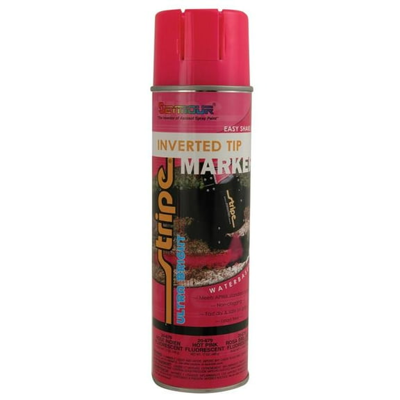 Seymour  20 oz Inverted Tip Marking Paint, Pink Fluorescent