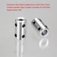 thumbnail image 3 of Acoplamiento de eje de aleación de aluminio Aibecy Conector de acopladores rígidos de 5 mm a 8 mm de diámetro exterior de 14 mm BANYUO Hogar, 3 of 5