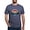 Heather Navy, variant on - Afton Alps Afton Minnesota T Shirt - Mens Tri-blend T-Shirt