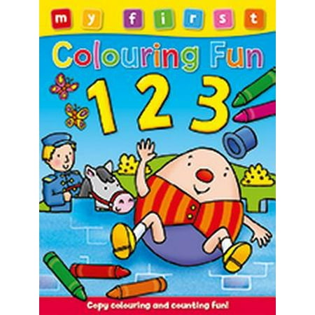 My First Colouring Fun - 123 : Copy the Colors to Complete the