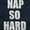 Navy, variant on Nap So Hard Funny Rap Hip Hop Baby Toddler Boy Girl T Shirt Infant Toddler Brisco Brands 12M