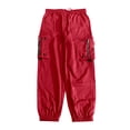 thumbnail image 4 of WILLBEST Pantalones Casuales para Mujer, Cómodos, Holgados, Tipo Jogger Cargo, Ropa Urbana Versátil, Ideales para Uso Diario y Entrenamientos. Extra Grande, 4 of 5