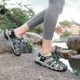 thumbnail image 4 of Rumpra Women's Sport Hiking Sandals Closed Toe Summer Outdoor Athletic Walking Sandal Adventure Lightweight Comfortable Beach Sandals Water Shoes, 4 of 7