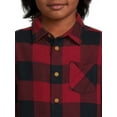 thumbnail image 4 of Wrangler Boys’ Long Sleeve Flannel Shirt, Sizes 4-18 & Husky, 4 of 5