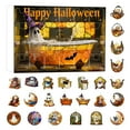 thumbnail image 1 of TIELUTT Halloween 2D Reading Ornament Set Halloween Christmas Tree Kitchen Clock Timer Craft Lights Battery Operated with Timer Kid Timer Visual Countdown Stop Light Alarm Clock for Kids Kid Timer Clo, 1 of 8