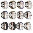 thumbnail image 4 of Band Strap for Apple Watch 42mm 44mm, Silicone Protective Causal Print Pattern Women Men Replacement Wristband Compatible for iWatch Apple Watch Series 6 5 4 3 2 1 SE, 4 of 5