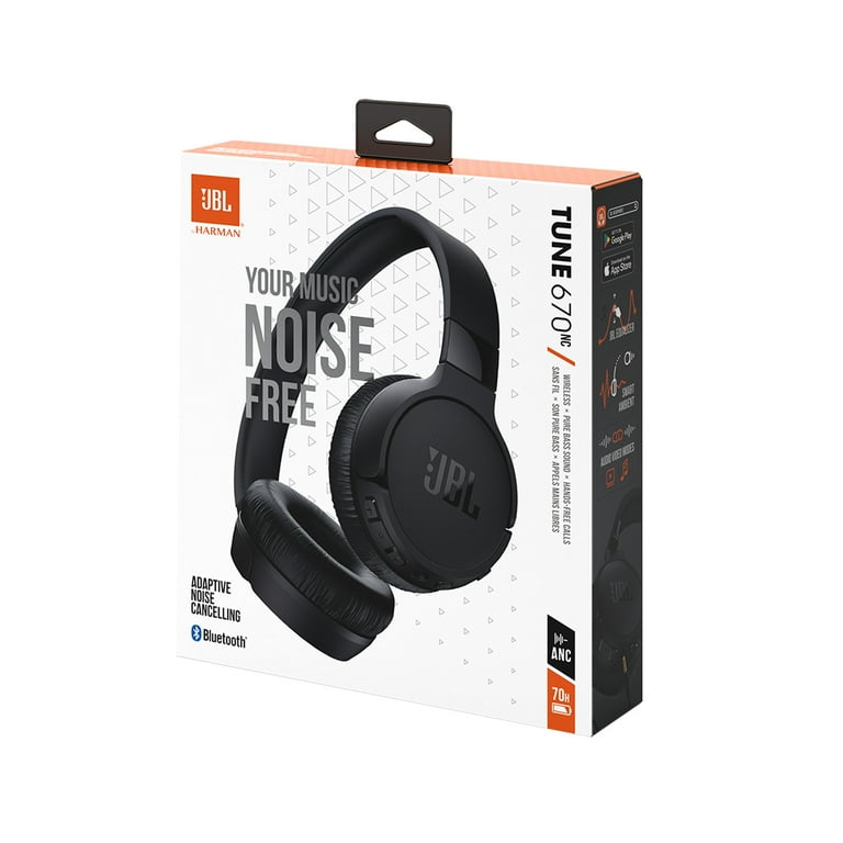 JBL Tune 670NC - Adaptive Noise Cancelling, Pure Bass Sound