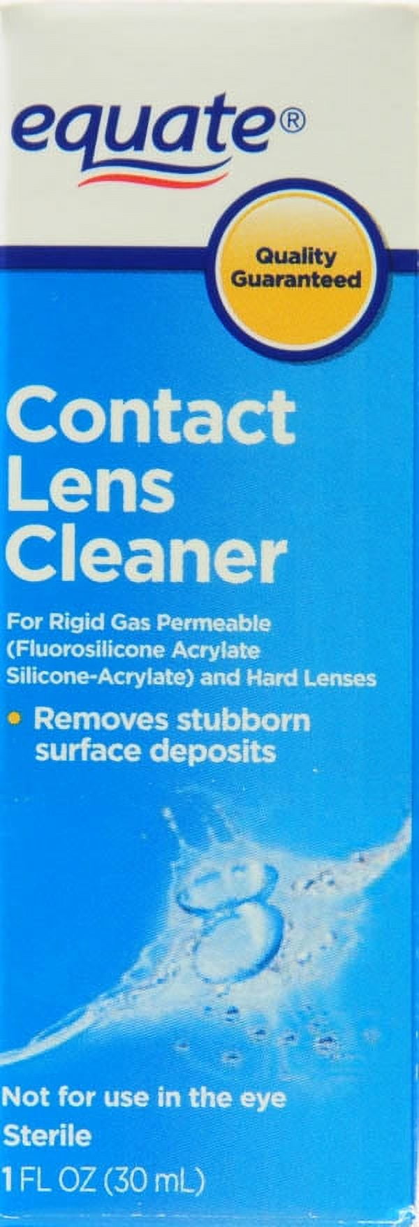 Equate Contact Lens Cleaner for Rigid Gas Permeable Lenses, 1 fl oz