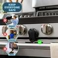thumbnail image 7 of Todays Kids Oven Door Baby Proofing Heat-Resistant Lock - Oven Lock Child Safety, Baby Safety Products for Childproof Home - Strong 3M Adhesive, Easy Installation, One-Hand Use, No Tools, 7 of 7
