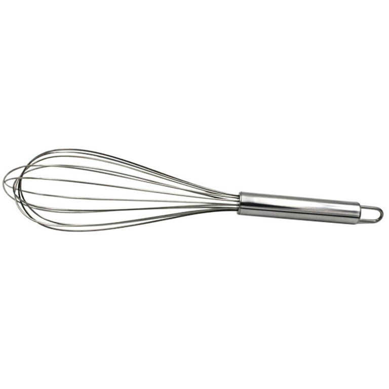 Whisks for Cooking, 4 Pack Stainless Steel Whisk for Blending, Whisking,  Beating and Stirring, UPDATE Version Balloon Wire Whisk Set, 12'' 10'' 8