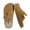 Chestnut, variant on Cushionaire Bronco Slip on Mule Shoes for Women | Genuine Suede Leather Clogs with Adjustable Buckle | Studded Detailing Mule Clogs for Fall Outfits