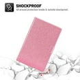 thumbnail image 5 of Dteck Lenovo Tab M10 HD 2nd Gen Case 10.1 Inch 2020 (Model: TB-X306F TB-X306X), Glitter PU Leather Stand Protective Folio Case Auto Wake Sleep Smart Cover for Lenovo Tab M10 HD 10.1" , Pink, 5 of 5