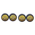 thumbnail image 1 of 4 piezas de llantas de ruedas RC RC, las llantas de metal reemplazan piezas de las ruedas de los neumáticos del automóvil de juguete para 1:64 modelos Estilo F, 1 of 9