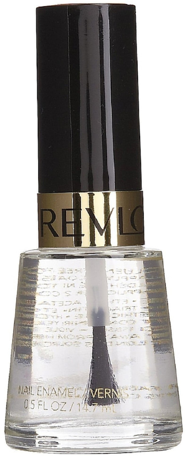 Revlon Nail Enamel, Clear 0.50 oz (Pack of 2)