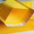 thumbnail image 3 of 10 Pcs Enveloppes Rembourrées Jaunes Kraft Bubble Mailers Seal R0 Auto-Expédition, 3 of 9