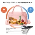 thumbnail image 2 of MEXS Insulated Lunch Bag for Women Men Large Reusable Lunch Box Adult Leakproof Portable Cooler Tote Bags for Work Picnic, 2 of 8