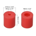 thumbnail image 2 of Unique Bargains Silicone Leveling Column Silicone Buffer 18mm Red Heat-Resistant for 3D Printer Hot Bed 8pcs, 2 of 4