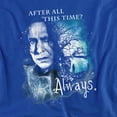 thumbnail image 2 of Harry Potter Always Women's T Shirt, Royal, X-Large, 2 of 6