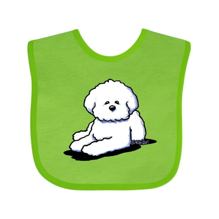 

Inktastic Bichon Frise Gift Baby Boy or Baby Girl Bib